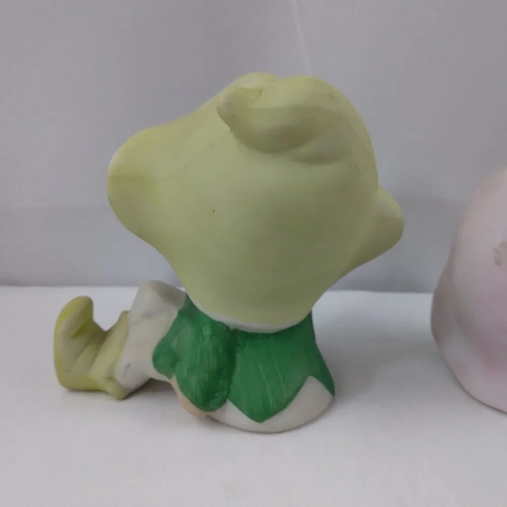 2 Vintage HOMCO Pixie Elves Porcelain Figures Garden Fairies Home Interior
